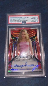 2023 metal pop century hayden panettiere autograph Red Wave PSA 10 card 2/3 - Picture 1 of 2