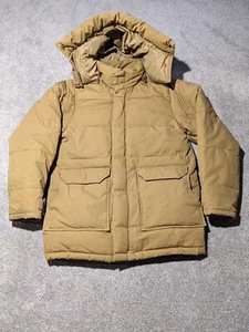 Vintage Cabelas Jacket Mens Small Goose Down Parka Puffer Coat Chore Outdoor - Picture 1 of 10