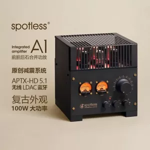 Spotless A1 2*100W Class AB Integrated Tube Amplifier USA 110V Power Supply - Picture 1 of 11