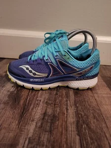 Saucony Triumph ISO 3 lila blau zitrone Laufschuhe S10346-1 Damengröße 5,5 - Bild 1 von 9