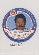1988 King-B Collector's Edition Discs Food Issue Mike Schmidt #1 HOF