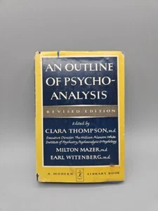 An Outline of Psycho-Analysis revised edition 1955 Modern Library - Picture 1 of 4