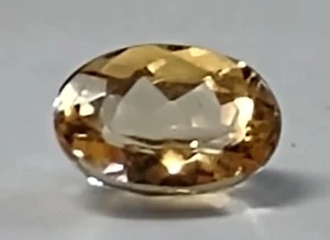 Gorgeous! 1.10ct 7x5mm Oval Brazilian Precious Topaz Gemstone! - Picture 1 of 3