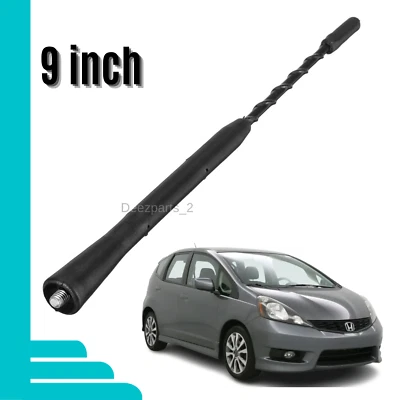 Antena 9" negra para Honda Fit 2007-2013 Foto 1 de 4
