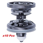 VW Interior Door Card Trim Panel Fastener Clips Sprung Head, x10 Pcs
