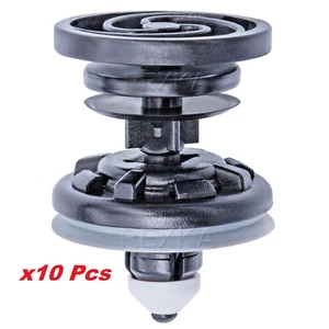 VW Interior Door Card Trim Panel Fastener Clips Sprung Head, x10 Pcs - Picture 1 of 22