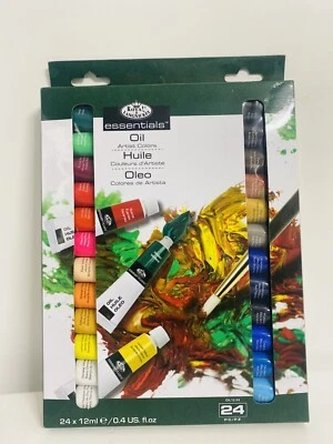 Oil Paint Royal & Langnickel Essentials Oil Paint 12ml 24/Pkg #633 - Image 1 of 2