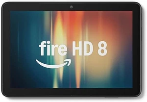 N! Amazon Fire HD 8 tablet Newest model 64 GB 12th Gen No Ads 8"-BK 2024 4GB RAM - Picture 1 of 7