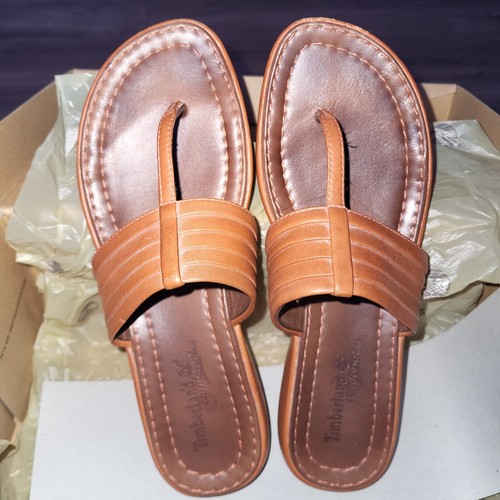 Timberland donna taglia 7. Sandali infradito infradito casual da passeggio arancioni