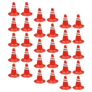 50 Pcs Traffic Sign Toy Child Road Signs Kids Toys for Small Safety Cones - Picture 1 of 12