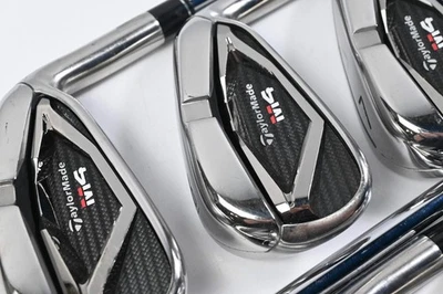 Taylormade M4 Irons / 5-PW+SW / Regular Flex KBS MAX 85 Steel Shafts - Image 1 of 4