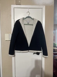 Evan-Picone Sz S Inner Fleece Jacket Zipper 21”Wx22-1/2”L Gently Used - Picture 1 of 6