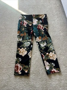 Damen Chico’s So Slimming Ankle Hose Gr. 1,5P Herbst Blumenmuster Gummibund - Bild 1 von 4