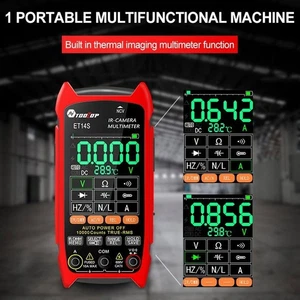 TOOLTOP ET14S Thermal Imaging Multimeter with Macro Lens Support 10A Current - Picture 1 of 3