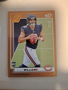 2024 Zenith - Caleb Williams #101 - 3rd Down 12/35 BEARS RC ROOKIE - Picture 1 of 4