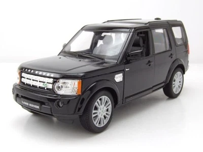 Land Rover Discovery 4 2010 Noir Modèle Réduit 1:24 Welly - Photo 1/4