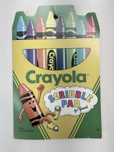 Vintage 1993 Crayola Scribble Pad Colorful Construction Paper Unused - Picture 1 of 8