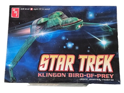 AMT 1400M 1/350 Star Trek Klingon Bird of Prey Plastic Model Kit - Image 1 of 2