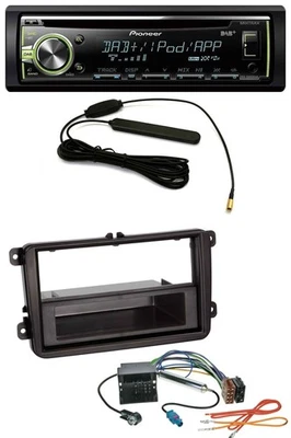 Pioneer MP3 USB CD DAB AUX Autoradio für VW Sharan ab 10 Tiguan ab 07 Touran ab - Bild 1 von 4