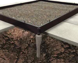 Stahlfundament für Halls Gewächshaus Magnum 148 Universal 148 schwarz 11,5 m² - Bild 1 von 1