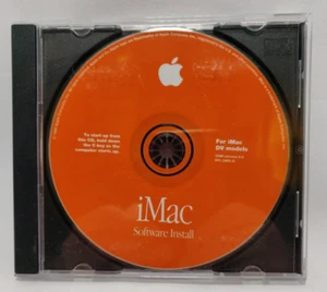 Vintage 1999 iMac DV OS 9 v9.0 Mac Macintosh Install Software Disc CD ONLY - Picture 1 of 2
