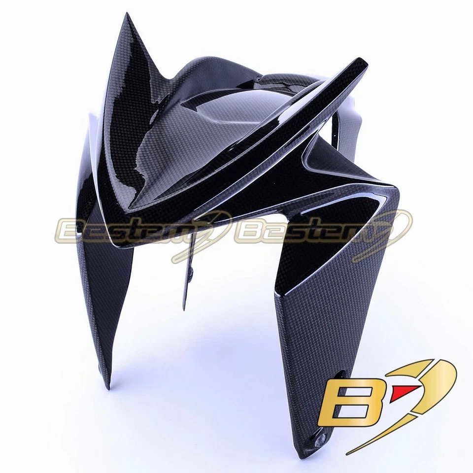 MV Agusta Rivale 800 100% 碳纤维前轮胎挡泥板挡泥板罩 — 第 1/4 张图片