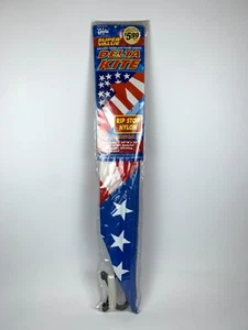 Vintage Gayla Kite Delta America II 50 Zoll Spannweite Ripstop Nylon patriotisch 2001 - Bild 1 von 8