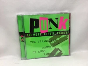Punk - The worst of total anarchy Cd album 1995 the ruts the damned 999 - Picture 1 of 2