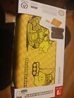 Nintendo Switch Lite Yellow Mario Kart Protection Case Kit w/Screen Protector