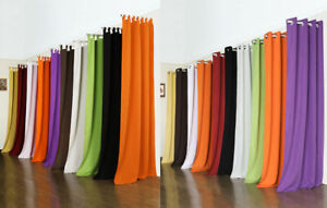 Vorhang Gardine blickdicht matt Schal aus Microsatin Gewebe -204000-