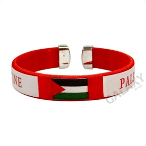 Palästina Armband / Palästina Flagge Satinarmband  - Bild 1 von 3