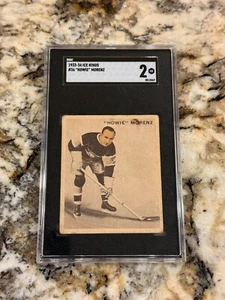 1933 Ice Kings Hockey #36 "Howie" Morenz SGC 2 Centered Iconic HOF Great - Picture 1 of 2