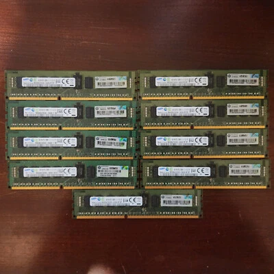 4GB SAMSUNG M393B5270DH0-CK0Q9 RAM 1RX4 PC3-12800R DDR3 SERVER MEMORY - Image 1 of 2