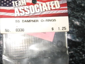 RC ASSOCIATED PAN CAR SERIES SS DAMPER O RINGS (4) 8330 - Picture 1 of 2