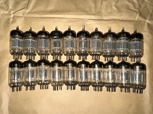 GE GENERAL ELECTRIC 12AT7/6201/ECC81 vintage tube MADE IN USA - Afbeelding 1 van 2