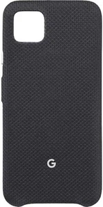 Google Case for Google Pixel 4 Tailored Fabric Black Shockproof Thin Case - Picture 1 of 4
