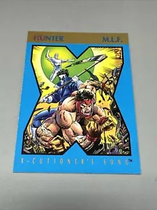 1992 Marvel Skybox X-Men X-Cutioner's Song Hunter M.L.F. Promo Card - Picture 1 of 2