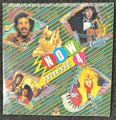 Now That’s What I Call Music 4 Double Vinyl LP Record 1984 - Image 1 of 4