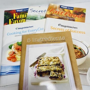 Lote de 6 libros de cocina Weight Watchers WW 5 ingredientes dieta saludable pérdida de peso paquete - Imagen 1 de 20