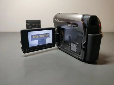 JVC GR-D750U Video Camera Camcorder AS IS Safeguard Mode For Parts Repair READ - Image 1 of 4