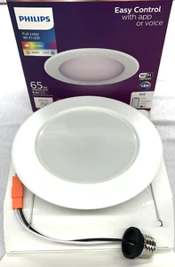 PHILIPS Full Color Smart Wi-Fi LED 8.3W/750 Lumens Easy Control W/App or Voice - Picture 1 of 8