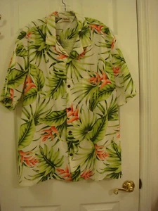 Men's Royal Creations Hawaiian Shirt Floral Aloha Camp Made in Hawaii Size 2XL - Picture 1 of 5