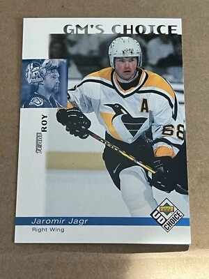 1998-99 UPPER DECK UD CHOICE - JAROMIR JAGR PENGUINS #226 - Image 1 of 2