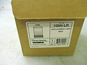 NUEVO LENTE DE REPUESTO ROJO SEÑALIZACIÓN EDWARDS 105H-LR - Imagen 1 de 2