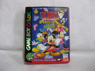 TETRIS ADVENTURE Mickey Game Boy Color Nintendo Japan Boxed - Image 1 of 2