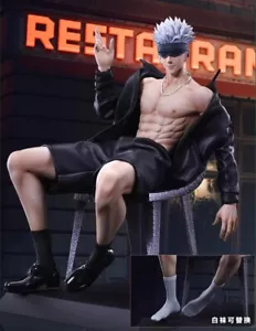 Jujutsu Kaisen Gojo Satoru Figur Statue Sammlerstück 1/6 GK Modell mit zwei Köpfen - Bild 1 von 8