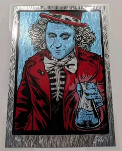 Rara stampa artistica Zoltron Willy Wonka Foil #11/35 carta lamina libertà nordcoreana  - Foto 1 di 4