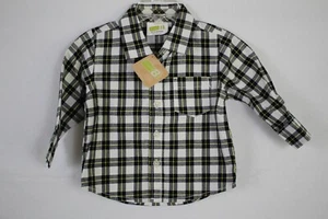 CRAZY 8 Infant Boy's Long Sleeve Button Front Shirt size 6-12 months New - Picture 1 of 2