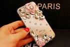 For Lg Phones 3d Handmade Crystal Rhinestone Diamonds Glitter Bling Case Cover