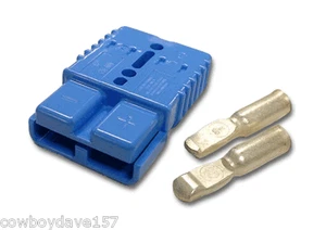Anderson SB50 Kit Connettore Blu 10/12 Awg 6331G6 Autentico Anderson Power - Foto 1 di 3